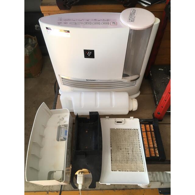 SHARP - SHARP 加湿セラミックファンヒーター HX-12E8-Pの通販 SHARP - SHARP 加湿セラミックファンヒーター HX-12E8-Pの通販