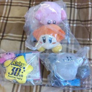 一番くじ 星のカービィ 30周年 デラックスコレクション　C賞 マスコット3種(キャラクターグッズ)