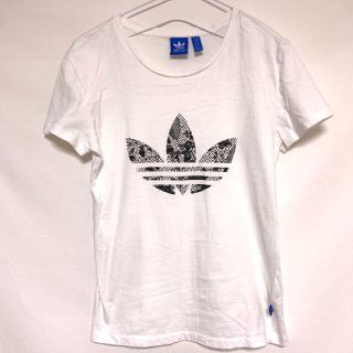 アディダス(adidas)のアディダス オリジナルス Tシャツ チューリップ カモフラ ロゴ 白 ホワイト(Tシャツ(半袖/袖なし))