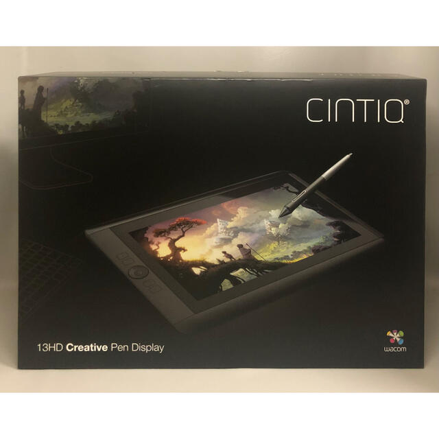 Wacom(ワコム)のWACOM Cintiq 13HD ペンタブレット DTK-1301/K0 スマホ/家電/カメラのPC/タブレット(PC周辺機器)の商品写真