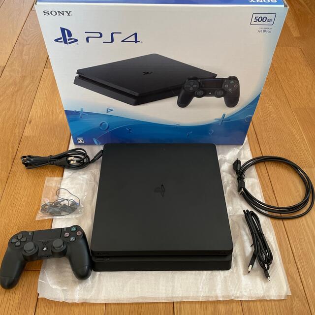 PS4　本体　CUH-1000A　500GB　Jet Black　欠品無し