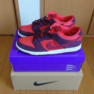 ナイキ(NIKE)のNIKE SB　 DUNK  LOW  PRO チェリー(スニーカー)