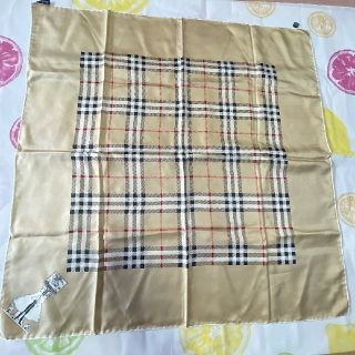 バーバリー(BURBERRY)のBurberry　バーバリー　シルクスカーフ　ビンテージ(バンダナ/スカーフ)