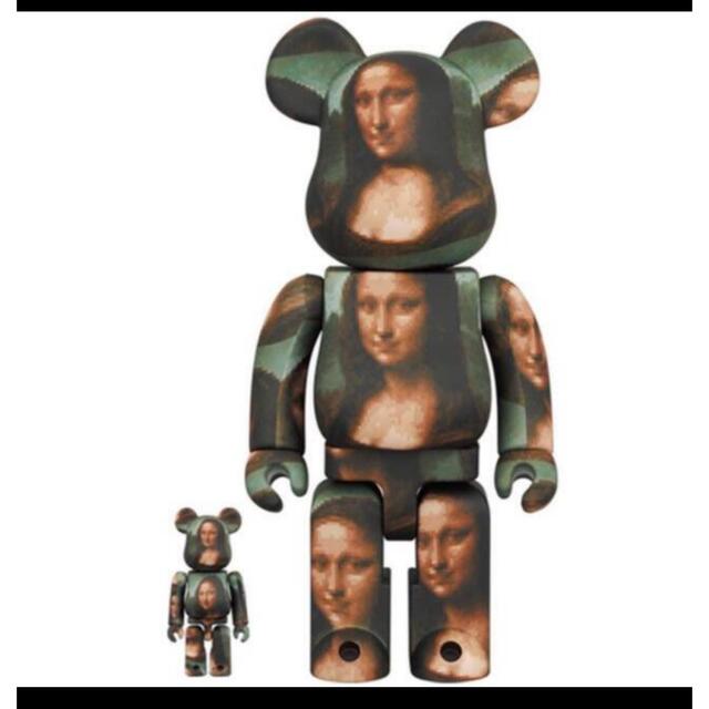 BE@RBRICK(ベアブリック)のBE@RBRICK MONA LISA OVERDRIVE 100％&400％ エンタメ/ホビーのおもちゃ/ぬいぐるみ(キャラクターグッズ)の商品写真