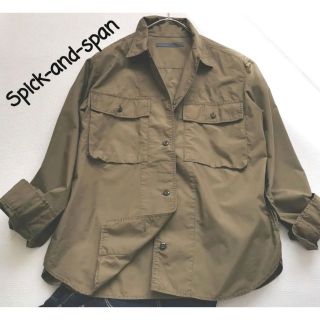 スピックアンドスパン(Spick & Span)のスピックアンドスパン✨ミリタリーシャツ(シャツ/ブラウス(長袖/七分))