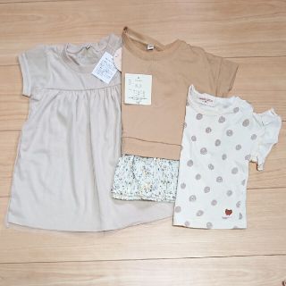 新品付 女の子 80 トップス まとめ売り(Ｔシャツ)