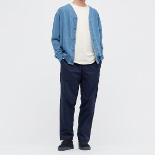 ユニクロ(UNIQLO)の値下げ！美品！　UNIQLO  MENS  イージーリラックスアンクルパンツ(その他)