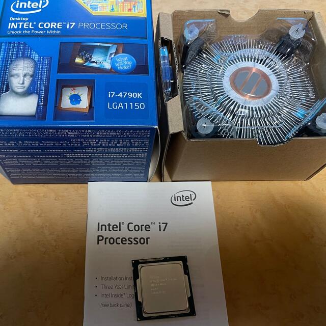 16日迄値下げIntel Core i7 4790k  LGA1150 スマホ/家電/カメラのPC/タブレット(PCパーツ)の商品写真