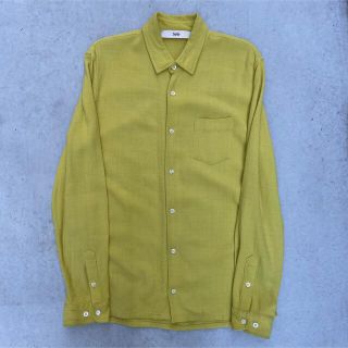 オーラリー(AURALEE)のsefr yellow summer wool shirt(シャツ)