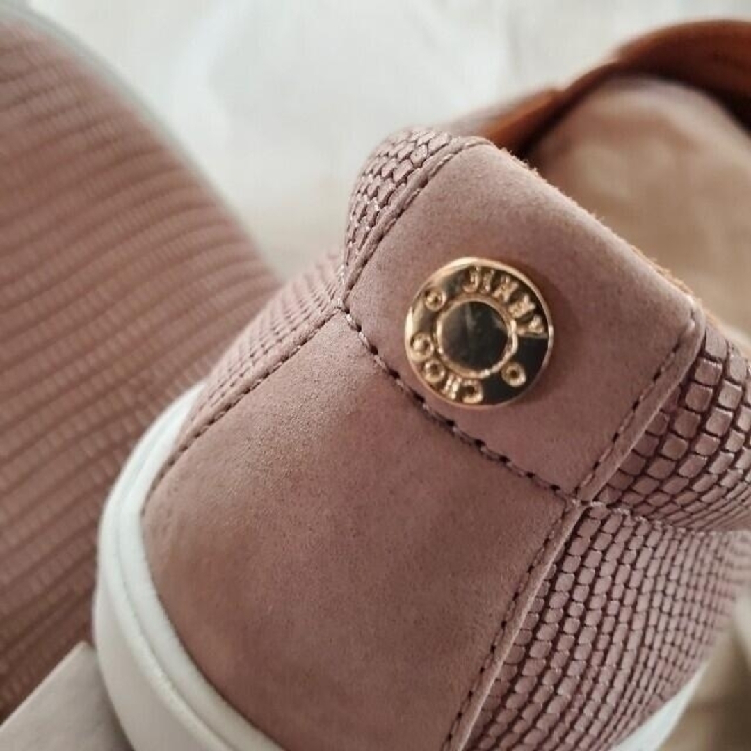 小慣れ感ある JIMMY CHOO スリッポン デッキシューズ 6