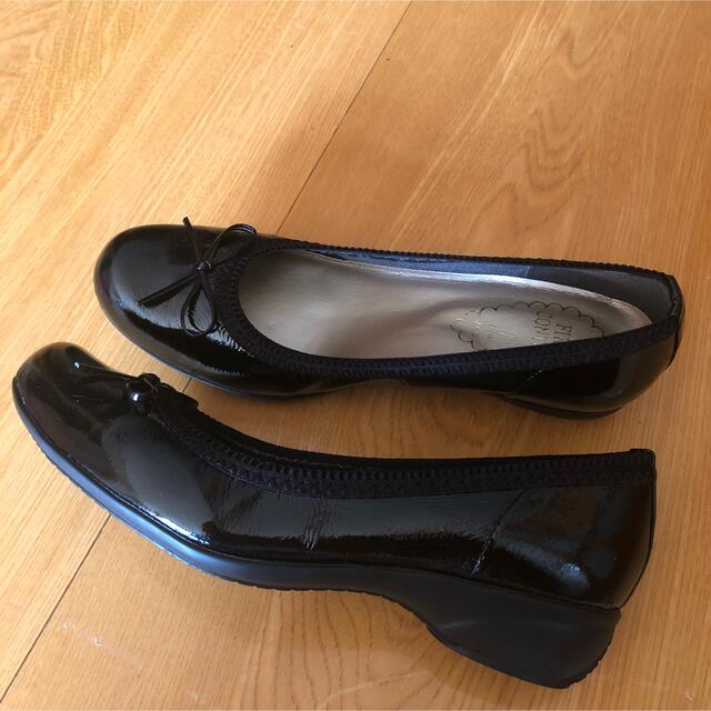 新品♡黒パンプス　日本製 レディースの靴/シューズ(ハイヒール/パンプス)の商品写真