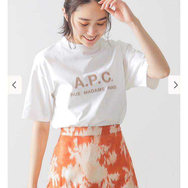 新品　APC BEAMS LIGHTS 別注　半袖　Tシャツ　白　A.P.C.