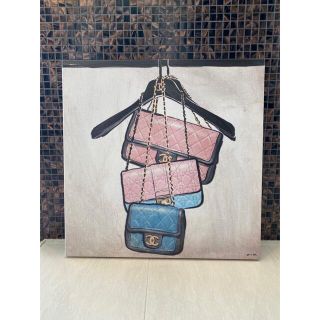 【さゆり様専用】オリバーガル　キャンバスアート　60.9cm(絵画/タペストリー)