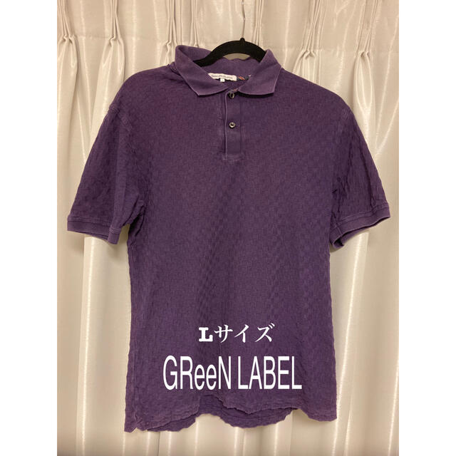 UNITED ARROWS green label relaxing(ユナイテッドアローズグリーンレーベルリラクシング)のUNITED ARROWS グリーンレーベル ポロシャツLサイズ メンズのトップス(ポロシャツ)の商品写真