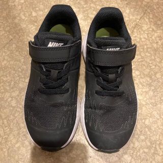 NIKE スターランナー　黒　17cm(スニーカー)