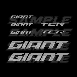 ジャイアント(Giant)のGIANT ジャイアント 現ロゴ カッティングステッカー  セット(その他)