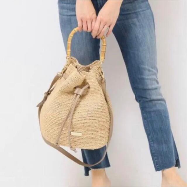 DEUXIEME CLASSE(ドゥーズィエムクラス)のHEIDI KLEIN BAMBOO BAG レディースのバッグ(かごバッグ/ストローバッグ)の商品写真