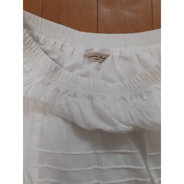 SM2(サマンサモスモス)のサマンサモスモス　レースロングスカート　白 レディースのスカート(ロングスカート)の商品写真