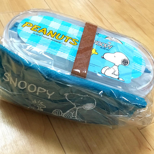 SNOOPY(スヌーピー)の♡スヌーピーお弁当箱セット♡ インテリア/住まい/日用品のキッチン/食器(弁当用品)の商品写真