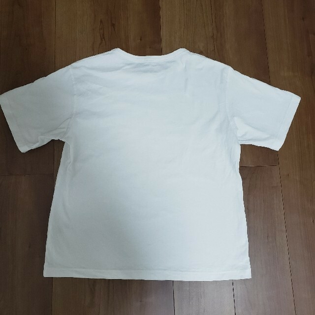 GU(ジーユー)の【にゃんさまさま専用】GUカレッジロゴTシャツ 半袖 レディースのトップス(Tシャツ(半袖/袖なし))の商品写真