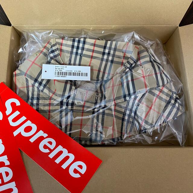 Supreme - 【M/L】 Supreme / Burberry Crusher Beigeの通販 by