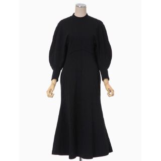 マメ(mame)のmame Classic Cotton Dress - black(ロングワンピース/マキシワンピース)