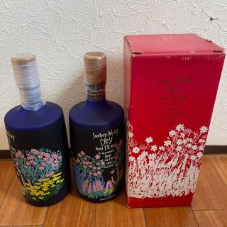 サントリー クレスト 12年 秋の花 限定ボトル 600ｍｌ酒