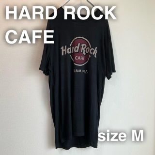 ハードロックカフェ(Hard Rock CAFE)のHARD ROCK CAFE ハードロックカフェ　Tシャツ　半袖　ブラック　黒(Tシャツ/カットソー(半袖/袖なし))