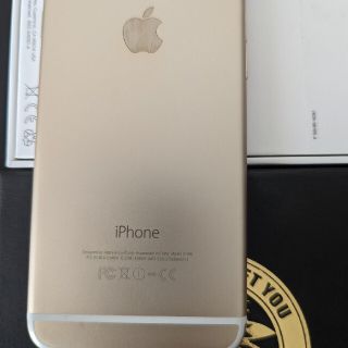 アイフォーン(iPhone)のiPhone 6 Gold 64GB(スマートフォン本体)