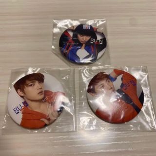 ジェイワイジェイ(JYJ)の【値下げ】JYJ 缶バッジ Nii ×3個セット(アイドルグッズ)