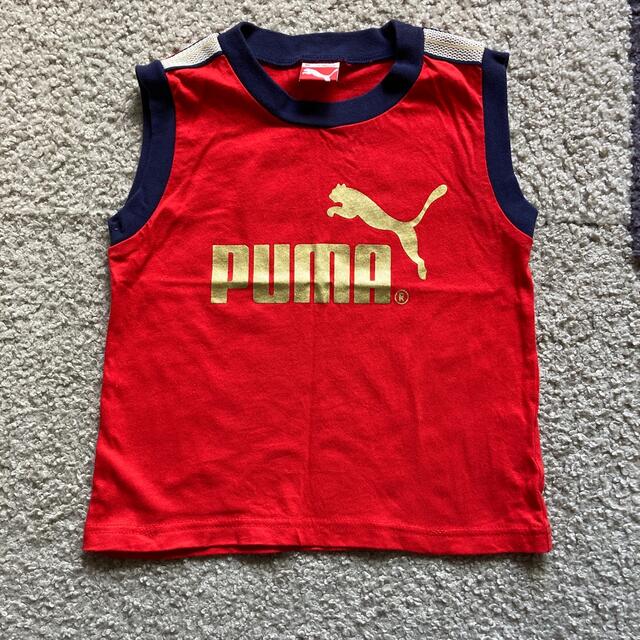 PUMA(プーマ)の【美品】プーマ　タンクトップ キッズ/ベビー/マタニティのキッズ服男の子用(90cm~)(その他)の商品写真