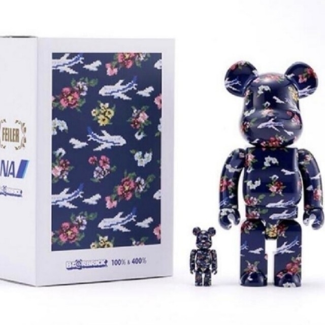 FEILER(フェイラー)のFEILER × BE＠RBRICK for ANA　ベアブリック　フェイラー エンタメ/ホビーのフィギュア(その他)の商品写真