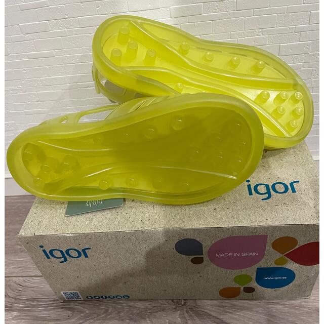 igor - 新品未使用 igor イゴール TOBBY VELCRO 16cm 黄色の通販 by ...