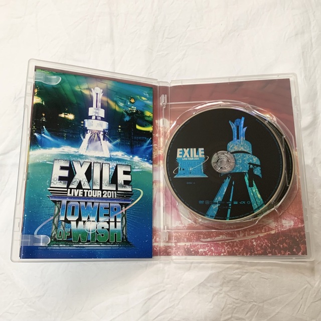EXILE(エグザイル)のEXILE LIVE TOUR 2011 TOWER OF WIS DVD エンタメ/ホビーのDVD/ブルーレイ(ミュージック)の商品写真