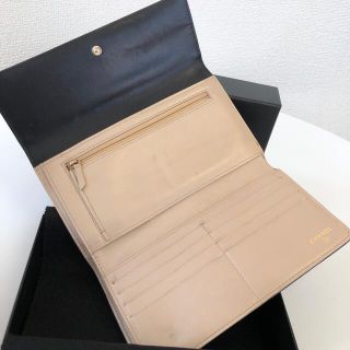 お得セット ☆美品☆CHANEL シャネル ラムスキン カメリア 三つ折り長