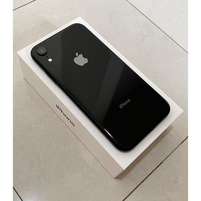 iPhone(アイフォーン)ののんのん様専用【超美品】iPhone XR 128GB  Black スマホ/家電/カメラのスマートフォン/携帯電話(スマートフォン本体)の商品写真