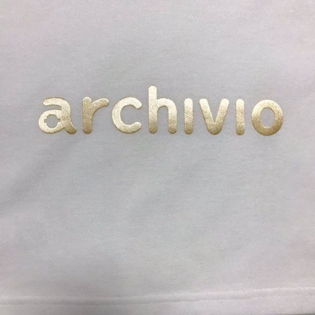 新品 archivio アルチビオ てんとう虫 ポロシャツ 半袖 刺繍 ホワイト 6