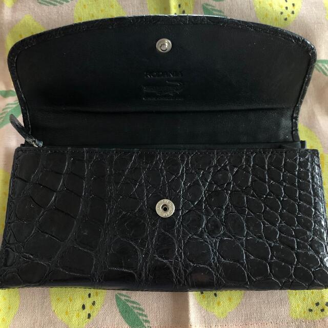 RODANIA クロコダイル革　長財布 レディースのファッション小物(財布)の商品写真