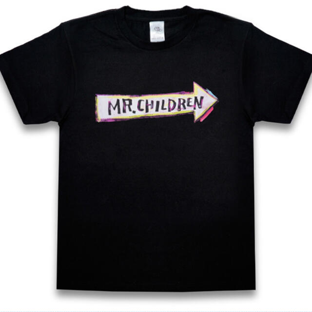 Mr. Children  エントランス(Arrow)Tシャツ　BLACK