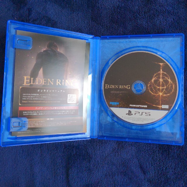 PlayStation(プレイステーション)のエルデンリング エンタメ/ホビーのゲームソフト/ゲーム機本体(家庭用ゲームソフト)の商品写真