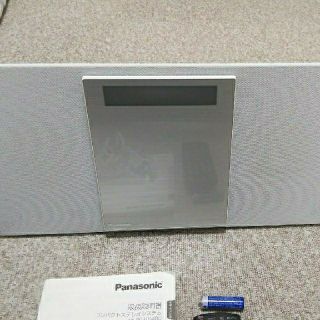 パナソニック(Panasonic)のみつる様Panasonic ｺﾝﾊﾟｸﾄｽﾃﾚｵ ﾎﾜｲﾄ SC-HC400-W(ポータブルプレーヤー)