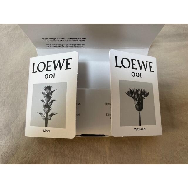 LOEWE(ロエベ)のLOEWE 香水　サンプル コスメ/美容のキット/セット(サンプル/トライアルキット)の商品写真