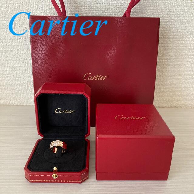 Cartier(カルティエ)の【Cartier】ラドーニャダイヤモンドリング K18PG／ 51 (11号) レディースのアクセサリー(リング(指輪))の商品写真