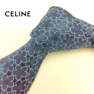 celine - 【送料無料】【未使用】【良品】CELINE(セリーヌ)花柄/ネクタイ