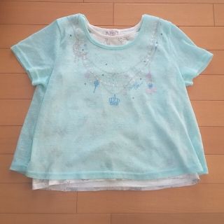 マザウェイズ(motherways)のhs様専用❗❗150cm女児　デザインカットソー2枚&チェックスカート(Tシャツ/カットソー)