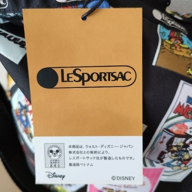 LeSportsac(レスポートサック)のレスポートサック  ディズニー　ビンテージポスター　 2ウェイ トートバッグ レディースのバッグ(トートバッグ)の商品写真