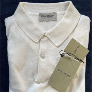 ジョンスメドレー(JOHN SMEDLEY)のマルジェラ様専用　　ジョンスメドレー　ポロシャツ　（白）(ポロシャツ)