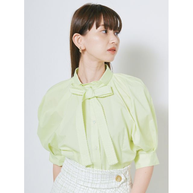 snidel ♡ 新品 タグ付き ♡ スナイデル ボウタイ ブラウス ホワイト