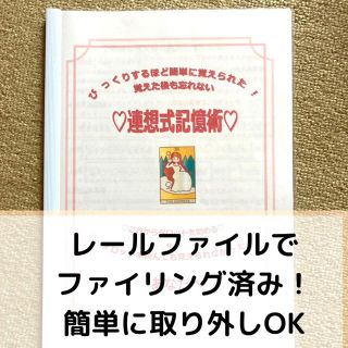 みつき様専用★連想式記憶術＆スプレッドテキスト(趣味/スポーツ/実用)