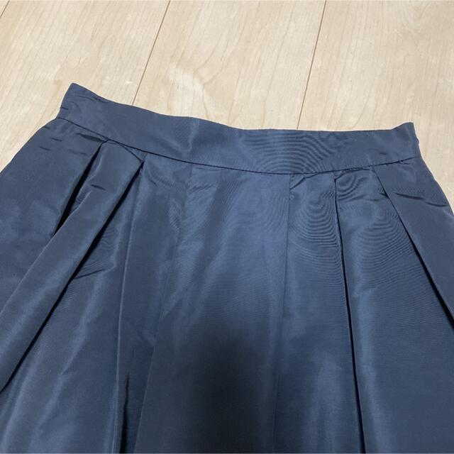M-premier(エムプルミエ)のMプルミエブラック　フレアスカート　サイズ34p レディースのスカート(ひざ丈スカート)の商品写真